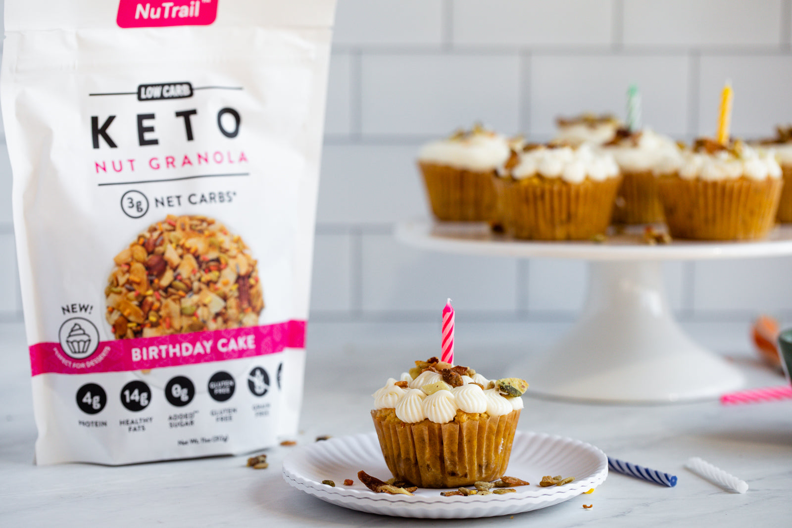 Low-Sugar Birthday Cake Cupcake Recipe – NuTrail